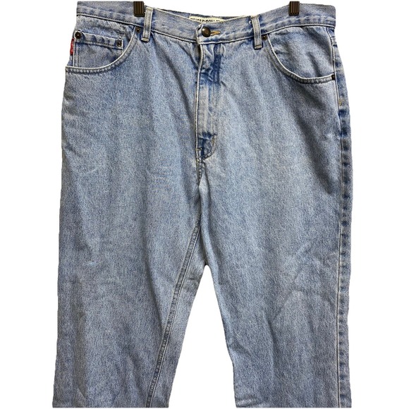 Bugle Boy Other - Vintage Bugle Boy 750 Straight Leg Jeans Mens 36 X32 Blue Denim